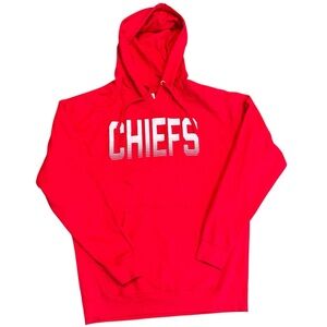 Red Kansas City Chiefs Hoodie for Men, Large